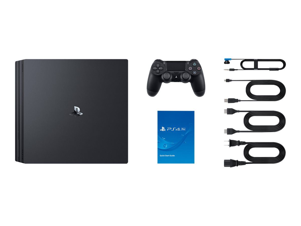 Sony PlayStation 4 Pro – Game Console – 1 TB HDD – Jet Black