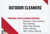 Outdoor cleaners