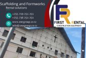 scaffolding and formworks rental